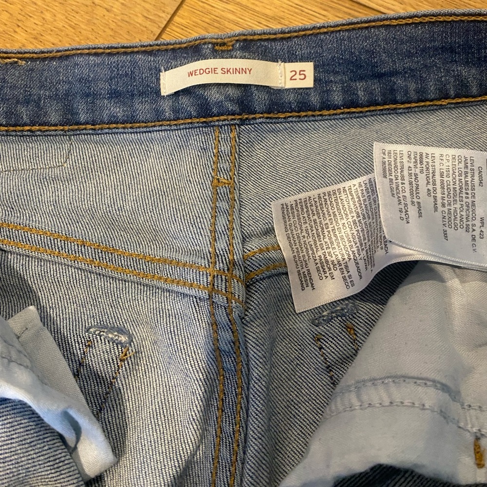 Levi Wedgie Skinny jeans